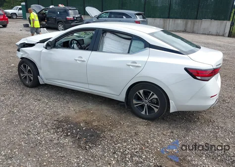 2022 Nissan Sentra Sv Xtronic Cvt z USA, uszkodzony, nr VIN 3N1AB8CV3NY303391